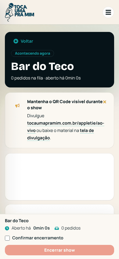 Print real da banda: Receba pedidos em tempo real